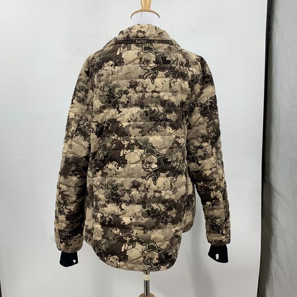 True Timber Pulse Jacket Womens XL Extra Large Camo Lightweight Puffer Hunting - Picture 7 of 13
